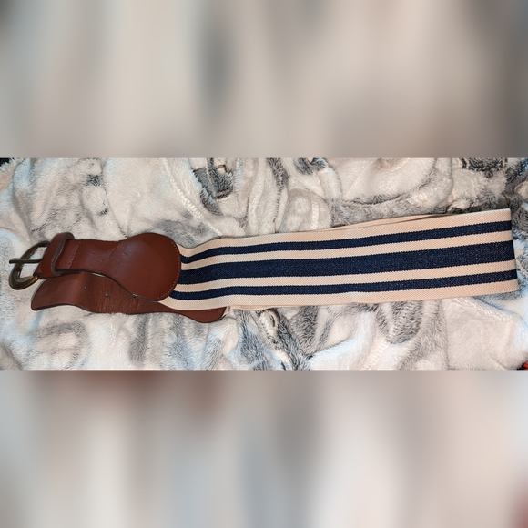 Leather stretch belt - Picture 1 of 4